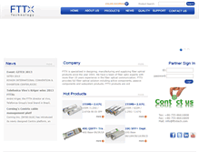 Tablet Screenshot of fttxtech.com